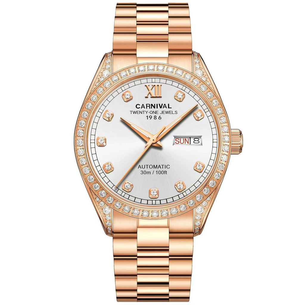 Carnival 8907G Rosegold Trắng ( 8907G-VH-T)