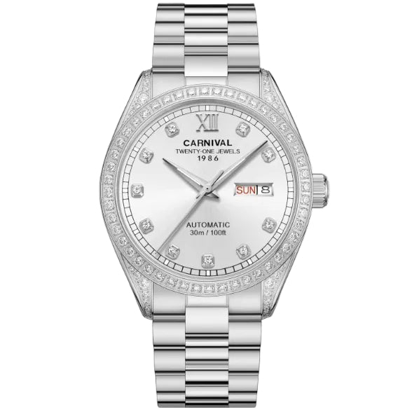 Carnival 8907G Bạc Trắng ( 8907G-VT-T)