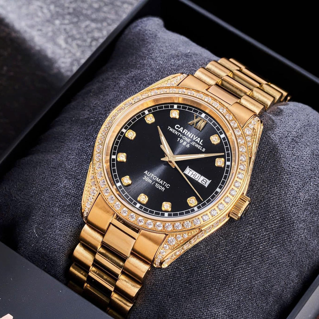 Carnival 8907G Gold Đen ( 8907G-VV-D)