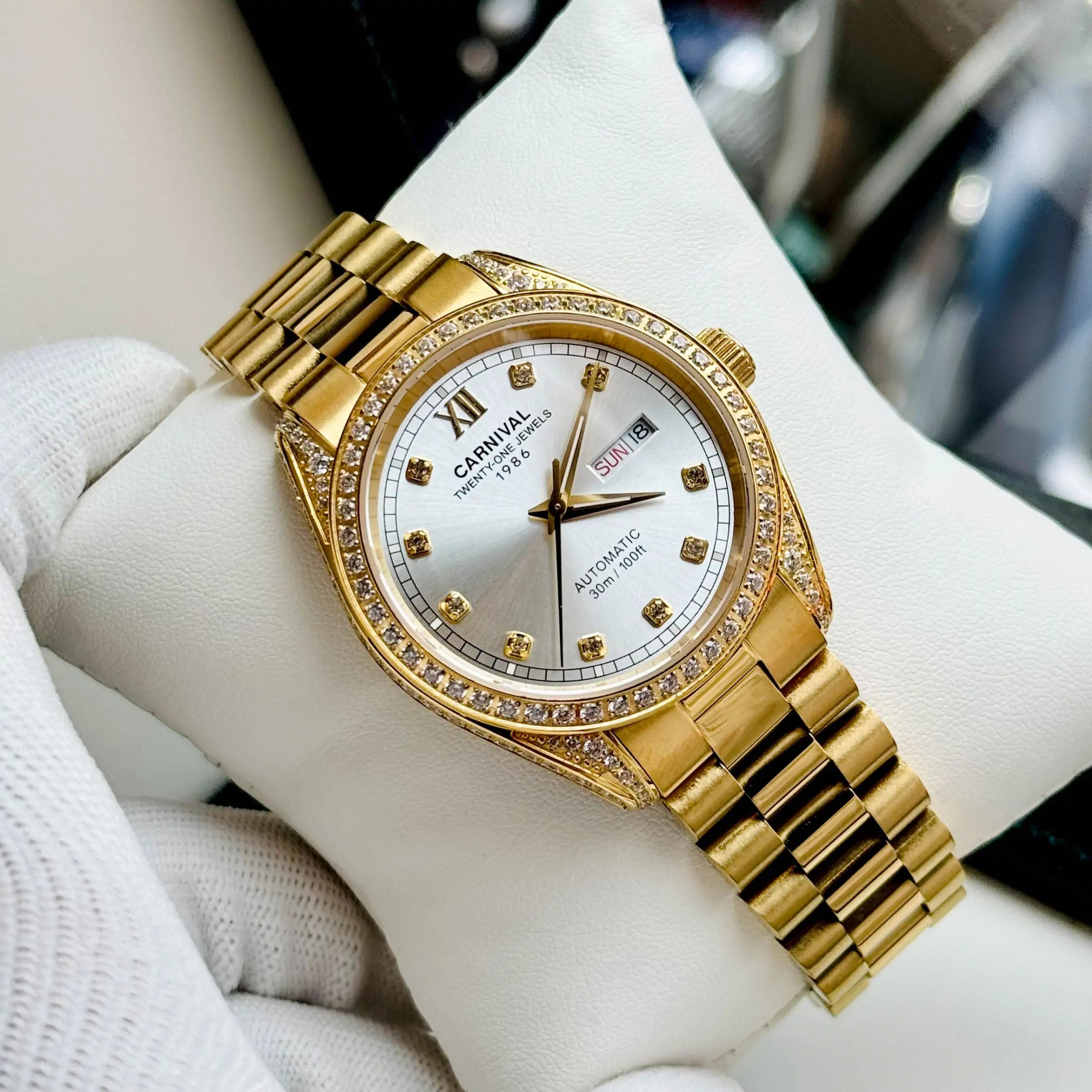 Carnival 8907G Gold Trắng ( 8907G-VV-T)