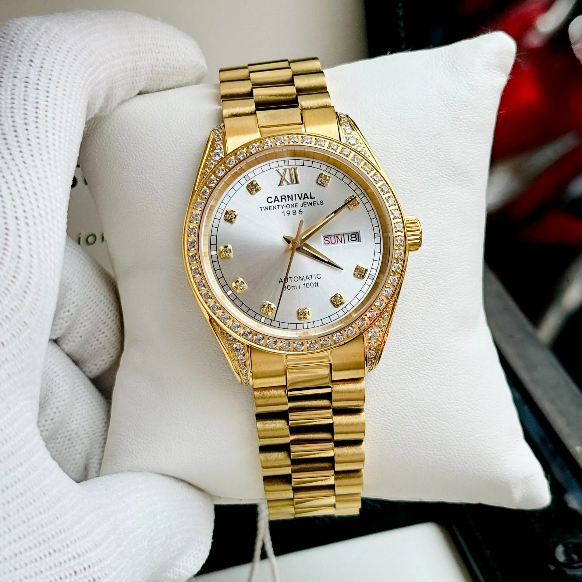 Carnival 8907G Gold Trắng ( 8907G-VV-T)