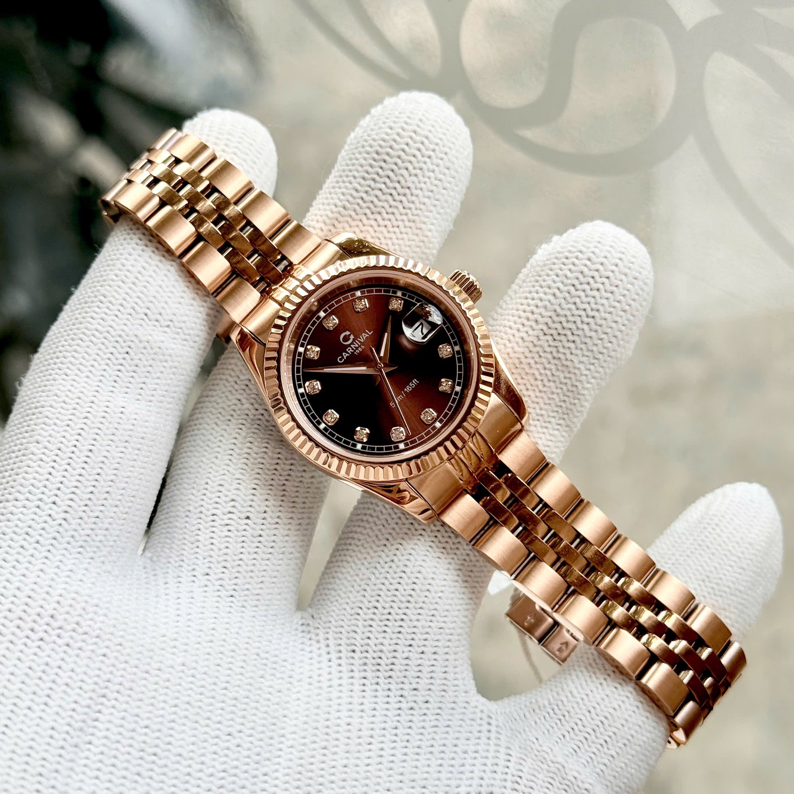 Carnival 8131L Rosegold Nâu ( 8131L-VH-N)