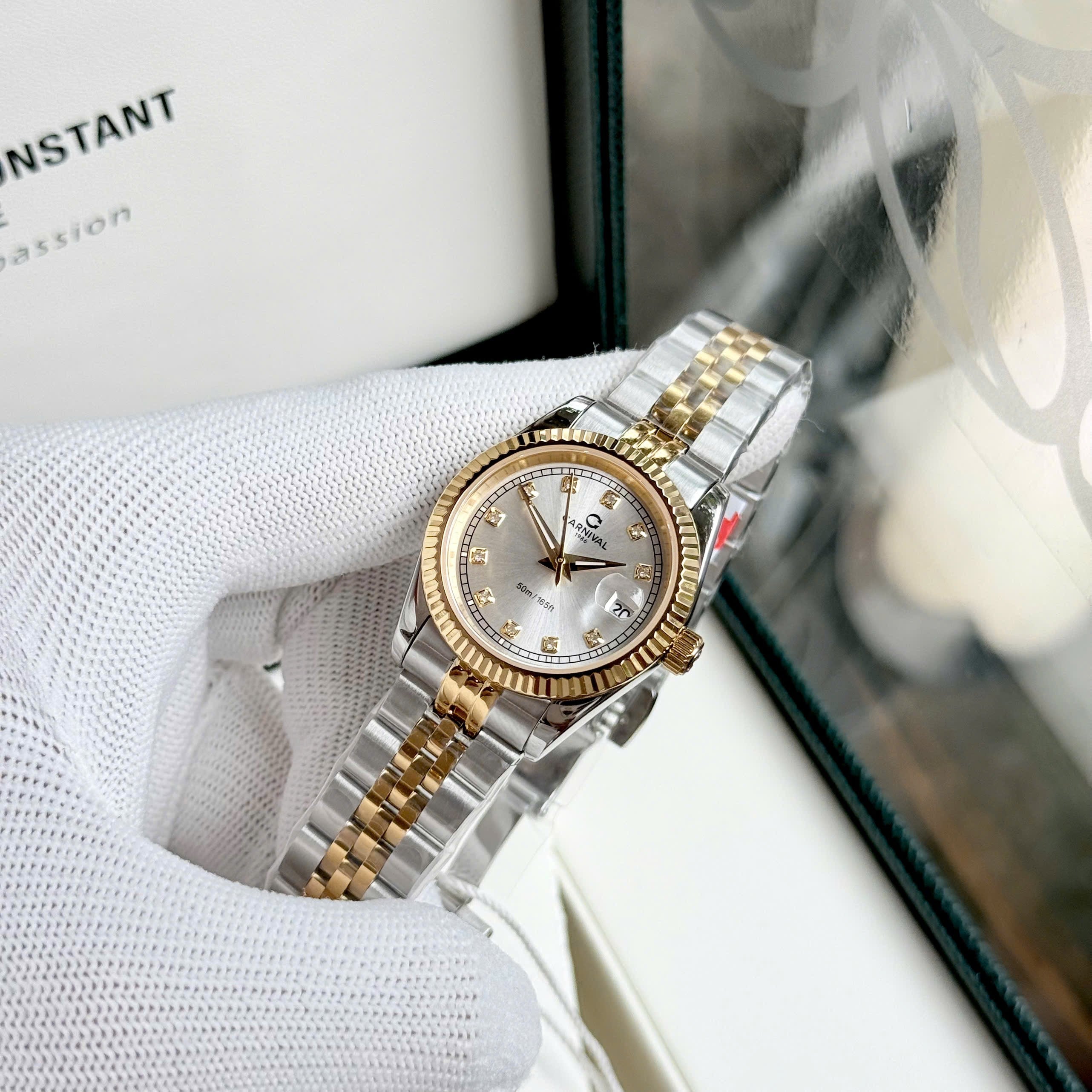 Carnival 8131L Demi Gold Trắng ( 8131L-CV-T)