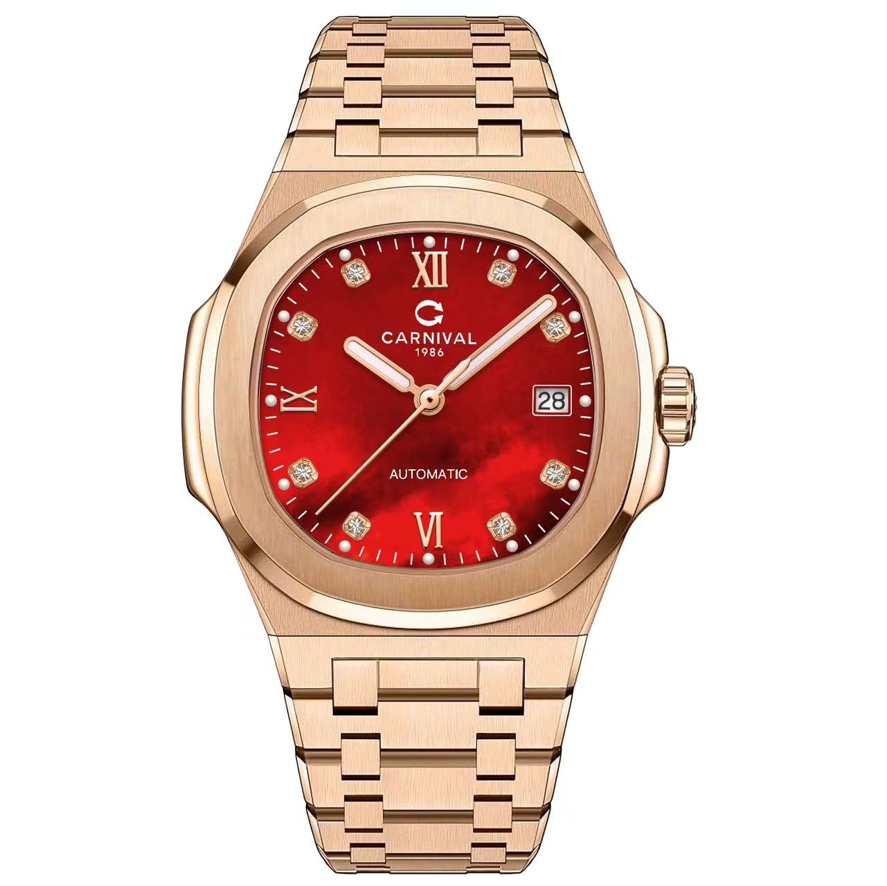 Carnival 8160G Rosegold Xà Cừ Đỏ ( 8160G-VH-DOK)