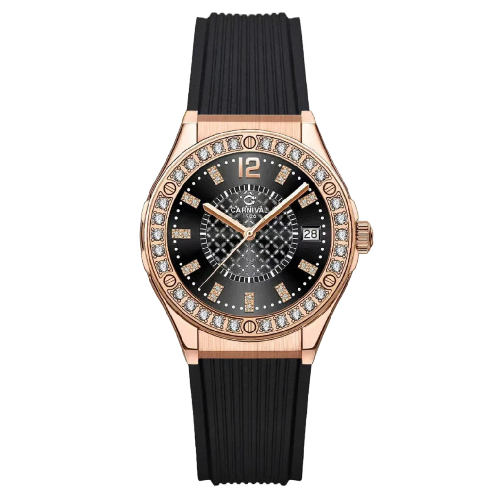 Carnival 8173L2 Rosegold Đen (  8173L2-VH-DCS-D)