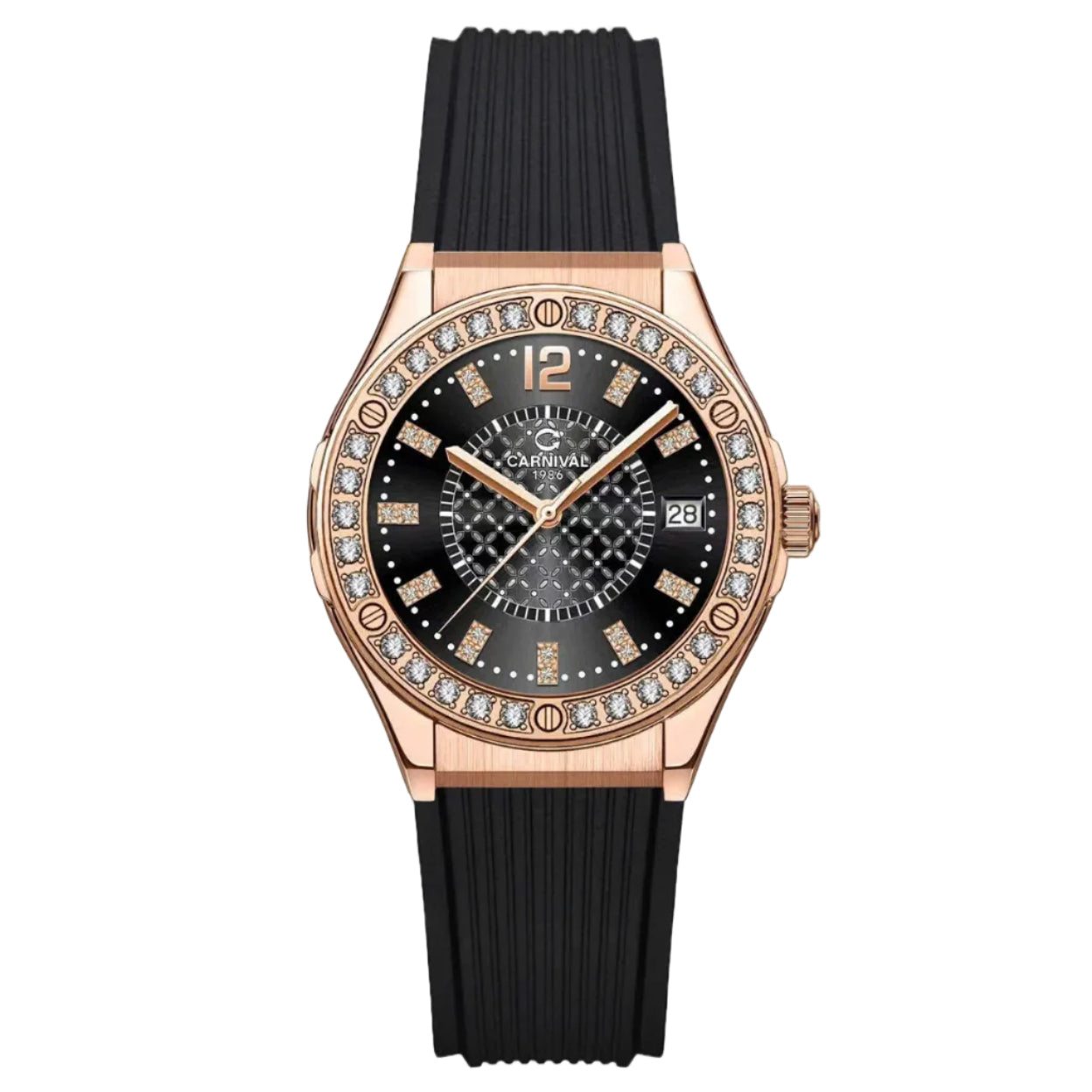 Carnival 8173L2 Rosegold Đen (  8173L2-VH-DCS-D)